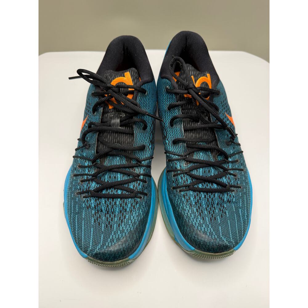 Nike KD 8 OKC Road Game Mens Size 10 Thunder Blue Lagoon Basketball Sneakers - Picture 3 of 14